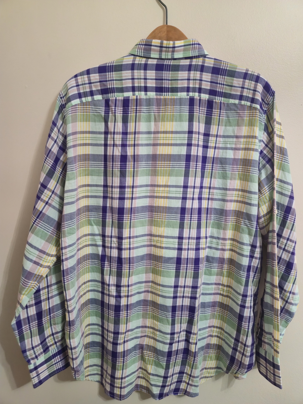 Lauren Ralph Lauren Women's XL Plaid Long Sleeve Button-Up Cotton Woven Pockets - Picture 2 of 11